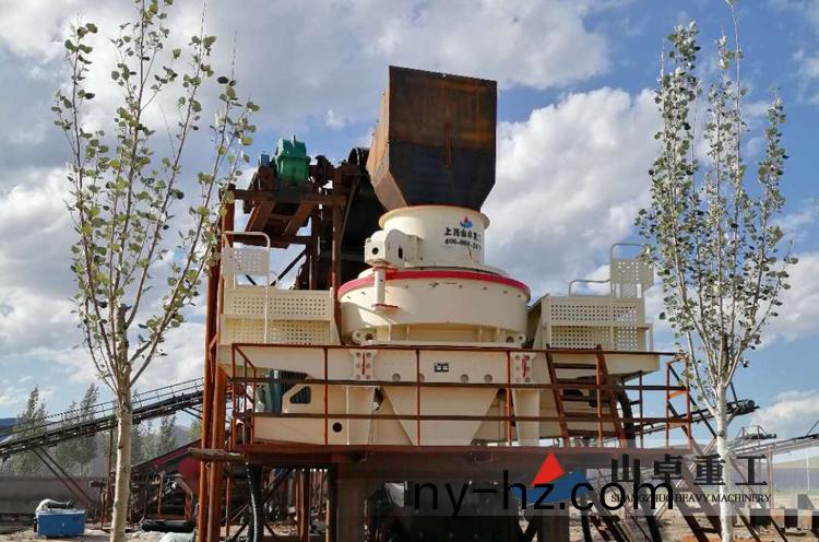 製砂機(jī)生産現(xiàn)場