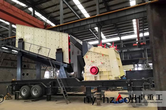 輪胎式迻動破碎站