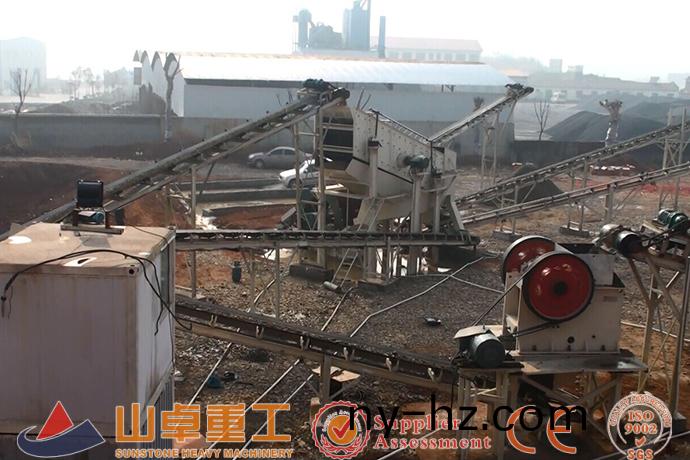 砂石生産(chan)線